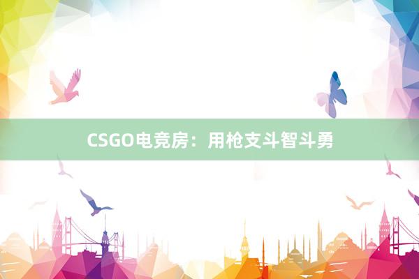 CSGO电竞房：用枪支斗智斗勇